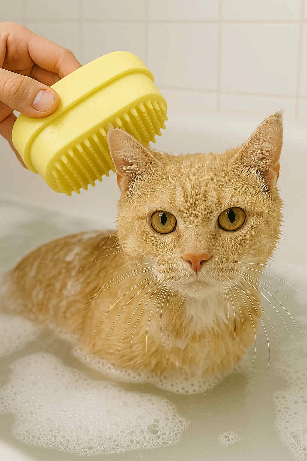 Silicone Badebørste